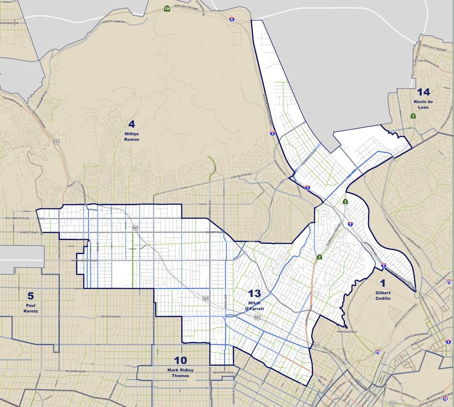 Council District 13 map